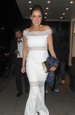 CLAIRE SWEENEY Leaves Dorchester Hotel in London 03/18/2018