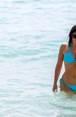 CLAUDIA ROMANI in Bikini at a Beach in Miami 03/22/2018