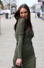 CLEILA THEODOROU and SHELBY TRIBBLE on the Set of TOWIE in London 03/29/2018