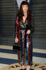 CONSTANCE WU at 2018 Vanity Fair Oscar Party in Beverly Hills 03/04/2018