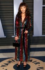 CONSTANCE WU at 2018 Vanity Fair Oscar Party in Beverly Hills 03/04/2018