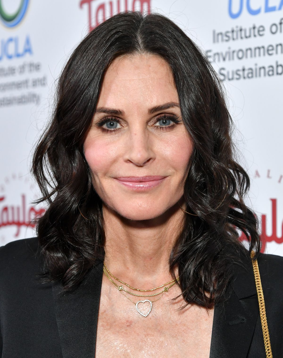 COURTENEY COX at Ucla's Institute of the Environment and ...