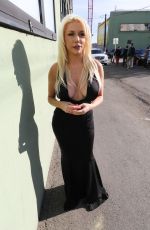 COURTNEY STODDEN Arrives at Hollywood Museum 03/04/2018