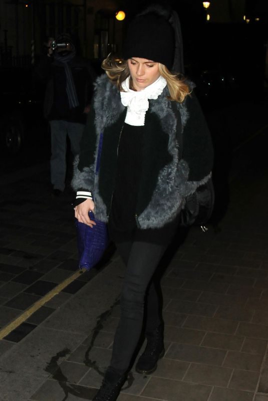 CRESSIDA BONAS Night Out in London 03/19/2018