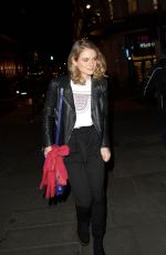 CRESSIDA BONAS Night Out in London 03/26/2018