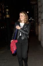 CRESSIDA BONAS Night Out in London 03/26/2018