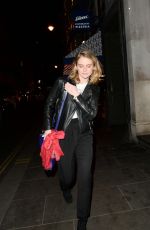 CRESSIDA BONAS Night Out in London 03/26/2018