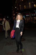 CRESSIDA BONAS Night Out in London 03/26/2018