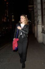 CRESSIDA BONAS Night Out in London 03/26/2018