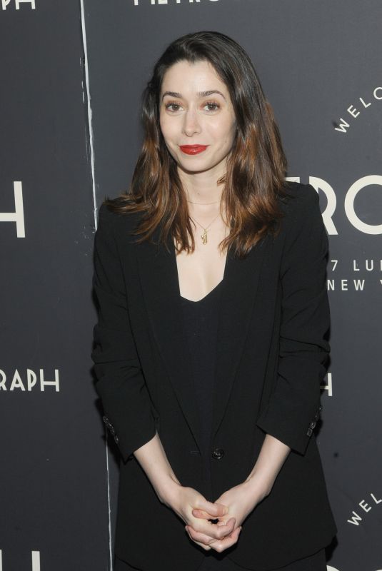 CRISTIN MILIOTI at Metrograph 2nd Anniversary Party in New York 03/22/2018