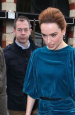 DAISY RIDLEY at Global Studios in London 03/09/2018