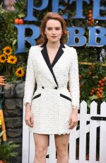 DAISY RIDLEY at Peter Rabbit Premiere in London 03/11/2018