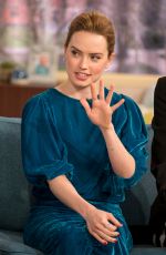 DAISY RIDLEY at This Morning TV Show in London 03/03/2018