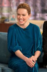 DAISY RIDLEY at This Morning TV Show in London 03/03/2018