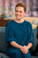 DAISY RIDLEY at This Morning TV Show in London 03/03/2018