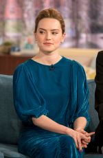 DAISY RIDLEY at This Morning TV Show in London 03/03/2018