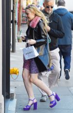 DAKOTA FANNING Arrives at Today Show in New York 03/26/2018