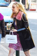 DAKOTA FANNING Arrives at Today Show in New York 03/26/2018