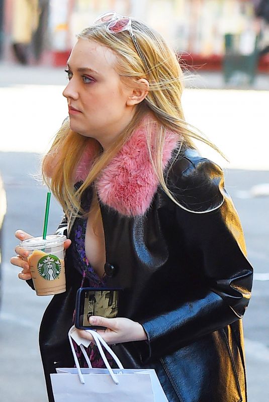 DAKOTA FANNING Arrives at Today Show in New York 03/26/2018