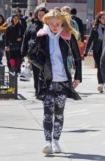 DAKOTA FANNING Heading to a Gym in New York 06/03/2018