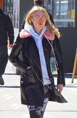 DAKOTA FANNING Heading to a Gym in New York 06/03/2018