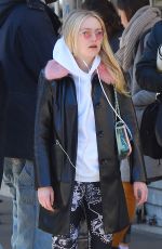 DAKOTA FANNING Heading to a Gym in New York 06/03/2018