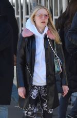 DAKOTA FANNING Heading to a Gym in New York 06/03/2018