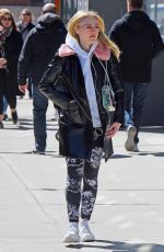 DAKOTA FANNING Heading to a Gym in New York 06/03/2018