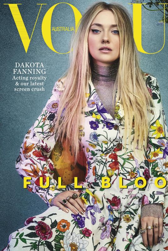 DAKOTA FANNING in Vogue Magazine, Australia February 2018