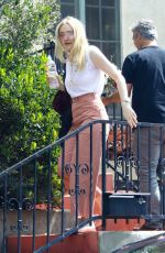 DAKOTA FANNING Out and About in Hollywood 03/23/2018