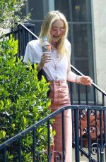 DAKOTA FANNING Out and About in Hollywood 03/23/2018