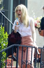 DAKOTA FANNING Out and About in Hollywood 03/23/2018