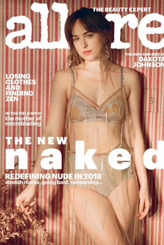 DAKOTA JOHNSON in Allure Magazine, February 2018
