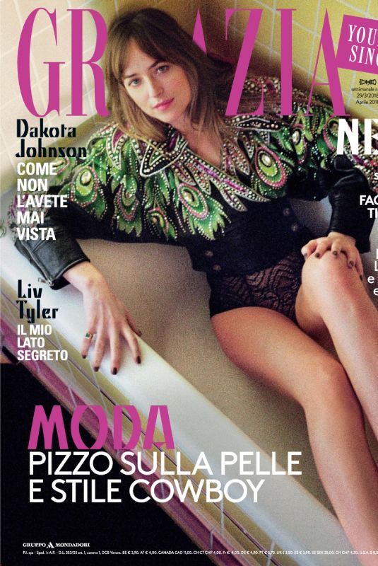 DAKOTA JOHNSON in Grazia Magazine, Italy March 2018