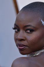 DANAI GURIRA at 90th Annual Academy Awards in Hollywood 03/04/2018