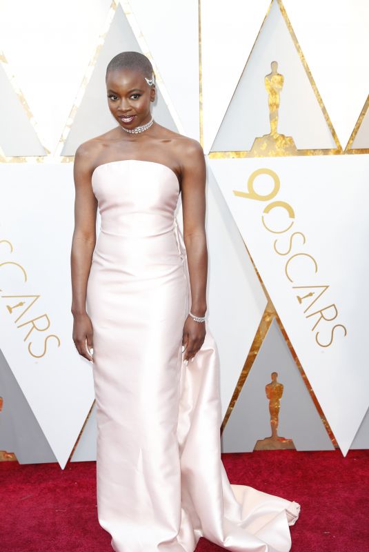 DANAI GURIRA at 90th Annual Academy Awards in Hollywood 03/04/2018
