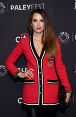DANNEEL ACKLES at Supernatural Panel at 35th Annual Paleyfest in Hollywood 03/20/2018