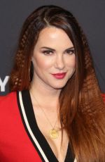 DANNEEL ACKLES at Supernatural Panel at 35th Annual Paleyfest in Hollywood 03/20/2018