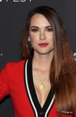 DANNEEL ACKLES at Supernatural Panel at 35th Annual Paleyfest in Hollywood 03/20/2018
