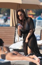 DAPHNE JOY at a Beach in Miami 03/15/2018