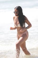 DAVINA RANKIN in Bikini at a Beach in Byron Bay 03/20/2018