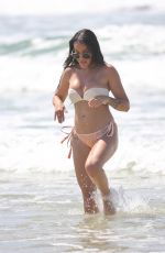 DAVINA RANKIN in Bikini at a Beach in Byron Bay 03/20/2018