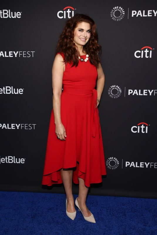 DEBRA MESSING at Will & Grace Show Presentation in Los Angeles 03/17/2018