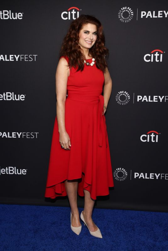DEBRA MESSING at Will & Grace Show Presentation in Los Angeles 03/17/2018