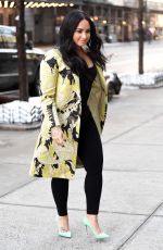 DEMI LOVATO Arrives at Z100 Radio in New York 03/22/2018