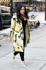 DEMI LOVATO Arrives at Z100 Radio in New York 03/22/2018