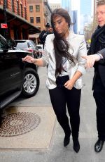 DEMI LOVATO leaves Her Hotel in New York 03/16/2018