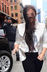 DEMI LOVATO leaves Her Hotel in New York 03/16/2018