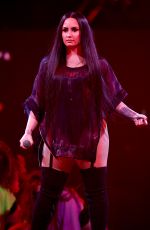 DEMI LOVATO Performs at Her Tell Me You Love Me Tour at American Airlines Arena in Miami 03/30/2018