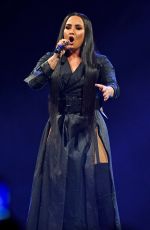 DEMI LOVATO Performs at Her Tell Me You Love Me Tour at American Airlines Arena in Miami 03/30/2018